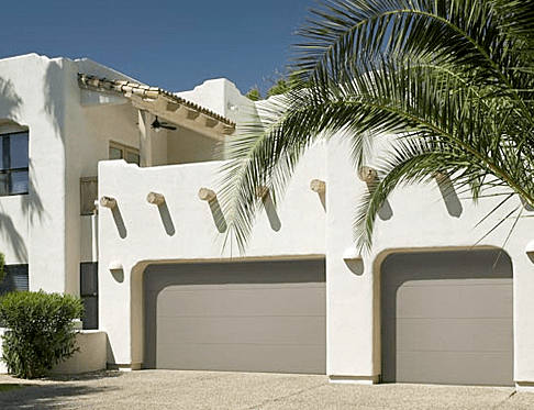 Traditional Short Panel garage door