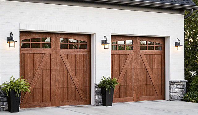 Canyon Ridge® Carriage House (5-Layer) Garage Door