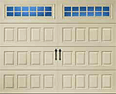 Raised Panel with Stockton DecraTrim garage door