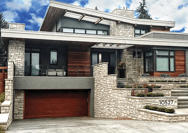 Equal Carriage Cedar Garage Doors