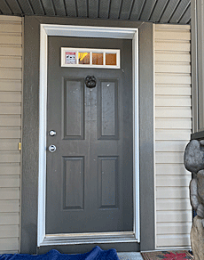 Matching Front Door